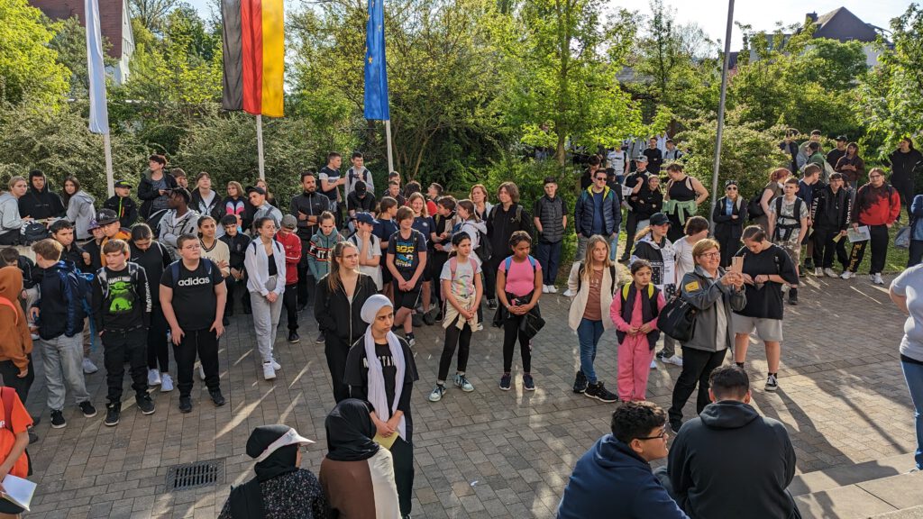 Karl Amberg Mittelschule Alzenau Benefizlauf der Karl-Amberg-Mittelschule in Alzenau – Weg der Hoffnung